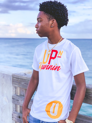 Up-N-Runnin  T-Shirt Yellow/Red