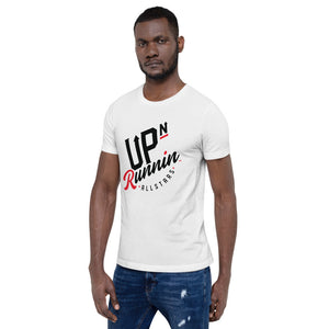 Up-N-Runnin Allstars Black and Red Short-Sleeve Unisex T-Shirt