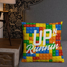 Load image into Gallery viewer, LEGO Up-N-Runnin Premium Pillow