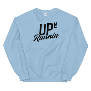 Up-N-Runnin Sweatshirt ( Black Logo )