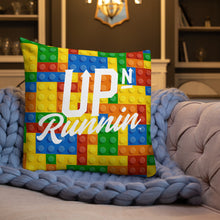 Load image into Gallery viewer, LEGO Up-N-Runnin Premium Pillow