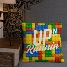 Load image into Gallery viewer, LEGO Up-N-Runnin Premium Pillow