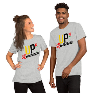 Up-N-Runnin Short-Sleeve Unisex T-Shirt (Rasta edition)