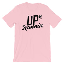 Load image into Gallery viewer, Up-N-Runnin Black Logo Tees