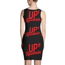 Load image into Gallery viewer, Up-N-Runnin (black&amp;red) Sports Dress