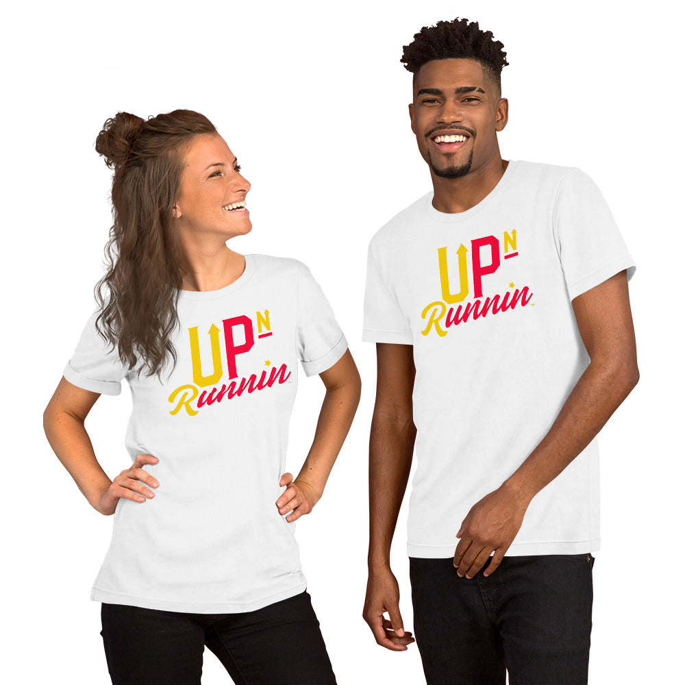 Up-N-Runnin  T-Shirt Yellow/Red