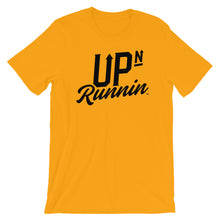 Load image into Gallery viewer, Up-N-Runnin Black Logo Tees