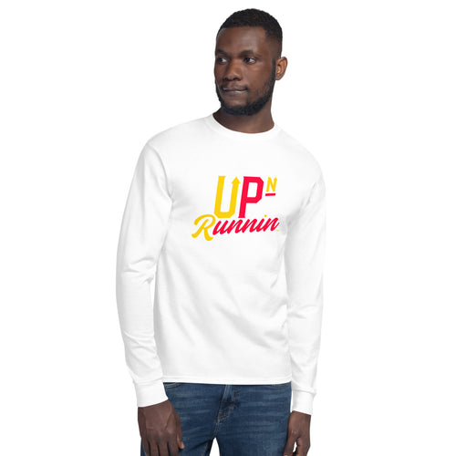 Up-N-Runnin Men's Champion Long Sleeve Shirt 