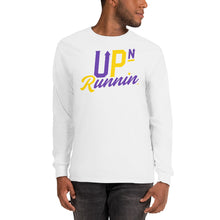 Load image into Gallery viewer, Up-N-Runnin Long Sleeve T-Shirt Yellow/Purple