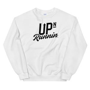 Up-N-Runnin Sweatshirt ( Black Logo )