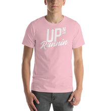 Load image into Gallery viewer, Up-N-Runnin White Logo Tees