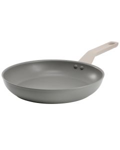 Oster Ambrose 12 Inch Nonstick Aluminum Frying Pan in Matte Grey